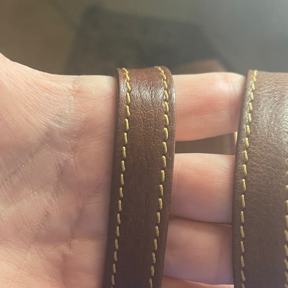 Dooney & Bourke Leather Florentine Travel Work Everyday Bag by Dooney & Bourke - Picture 5 of 15